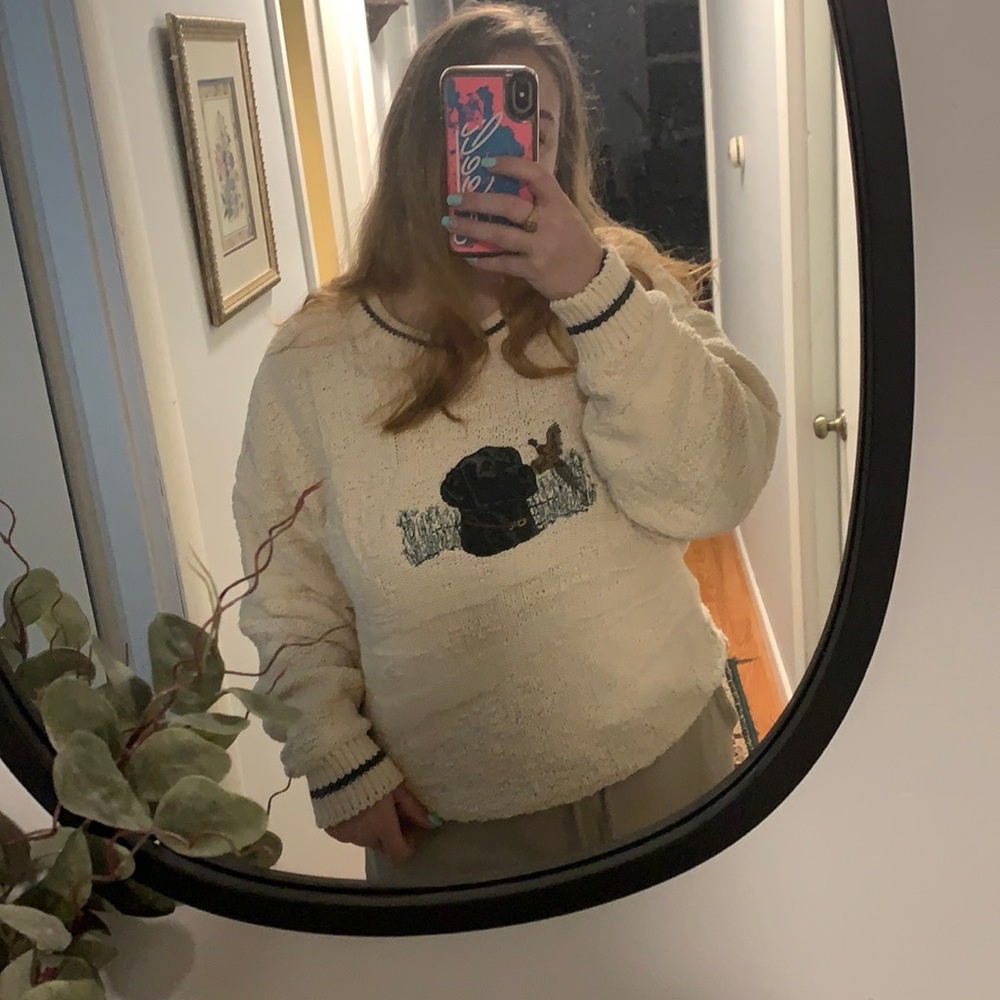 VTG Fieldmaster Black Lab Sweater